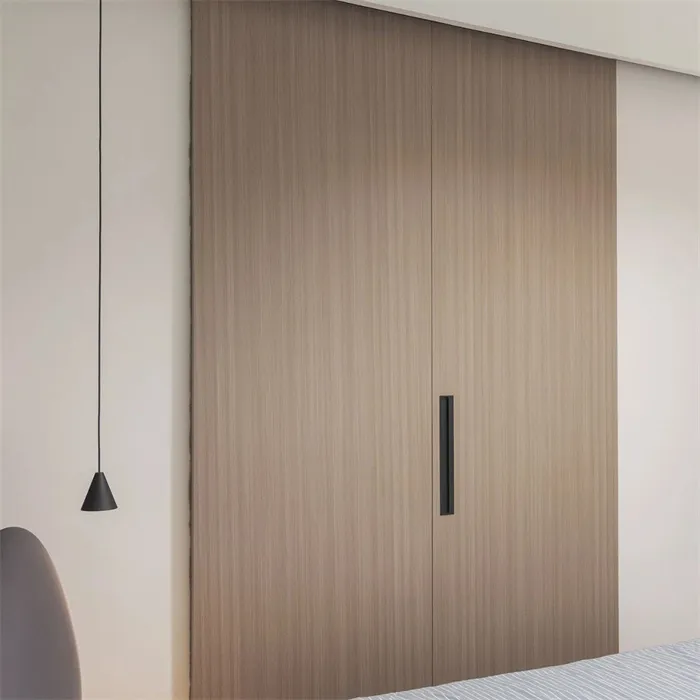 Modern Wooden Sliding Wardrobe 4 Doors